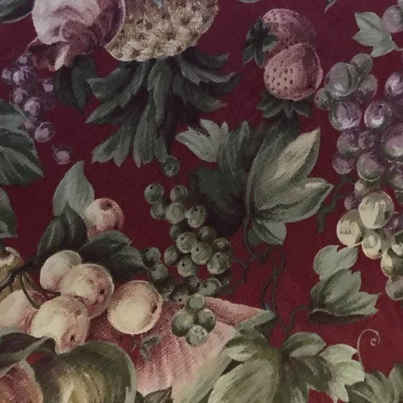 Fruits pattern round table cloth - Picture 3 of 4
